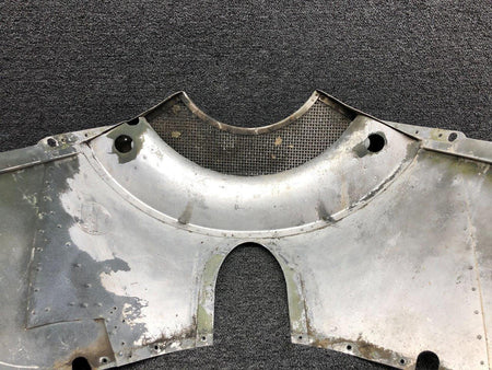 Cessna Aircraft Parts 1452201-25 Cessna 336 AFT Lower Engine Cowling Assembly (Patched)