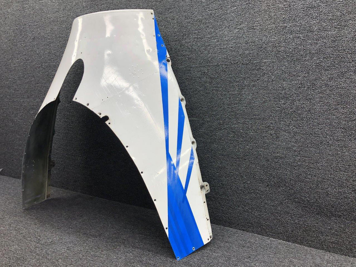 Cessna Aircraft Parts 1452201-25 Cessna 336 AFT Lower Engine Cowling Assembly (Patched)