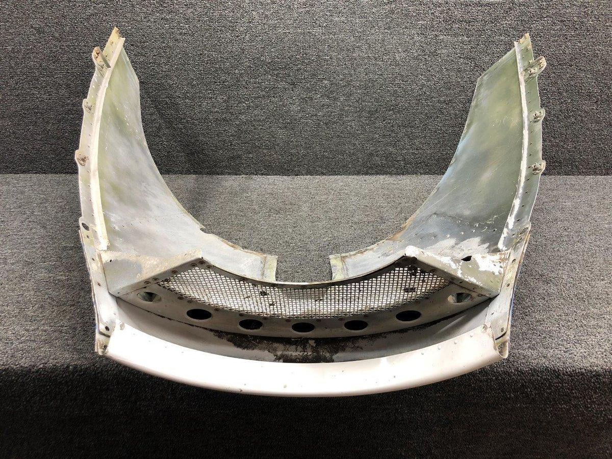 Cessna Aircraft Parts 1452201-25 Cessna 336 AFT Lower Engine Cowling Assembly (Patched)