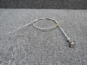 63902-006 Piper PA28-140 Defroster Control Cable Assembly (Length: 39-1/4")