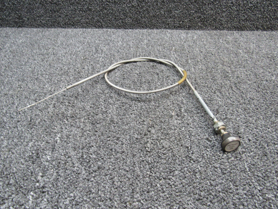 63902-006 Piper PA28-140 Defroster Control Cable Assembly (Length: 39-1/4")