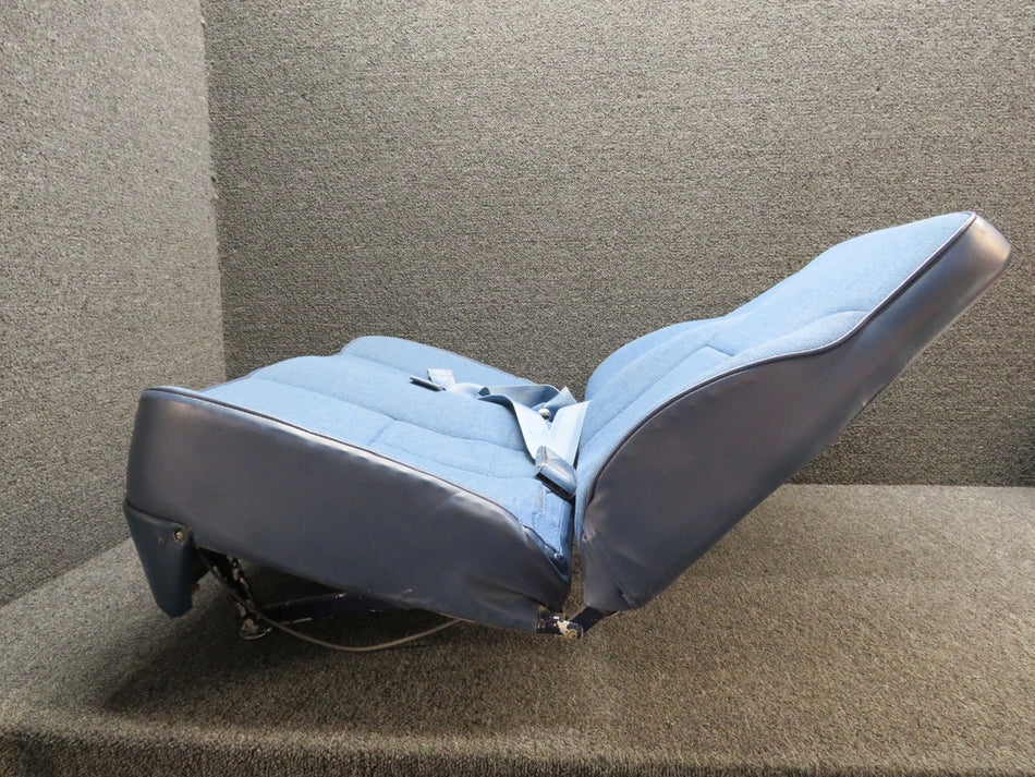 0514184-2 Cessna 172RG Rear Split Back Seat Assembly (Minus Seat Lock Actuators)