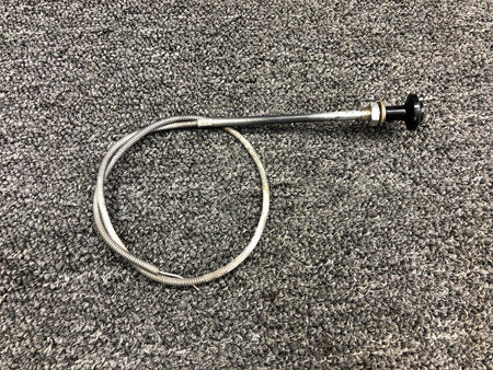 Cessna Aircraft Parts S1239-48 Cessna 172N Cabin Air Control Cable Assembly (Length: 26-3/4")