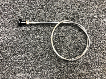 Cessna Aircraft Parts S1239-48 Cessna 172N Cabin Air Control Cable Assembly (Length: 26-3/4")