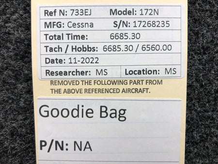 Cessna Aircraft Parts Cessna 172N Goodie Bag
