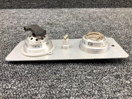 Beechcraft Parts 58-530104- 1 / 2565 / 2515 Beech 95-B55 Overhead Panel W/ Light, Vent & Switch