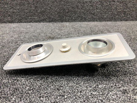 Beechcraft Parts 58-530104- 1 / 2565 / 2515 Beech 95-B55 Overhead Panel W/ Light, Vent & Switch