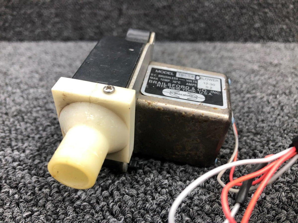 Brailsford and Co. TB1-1.5D Brailsford Avionics Blower Assembly (Volts: 12-30)