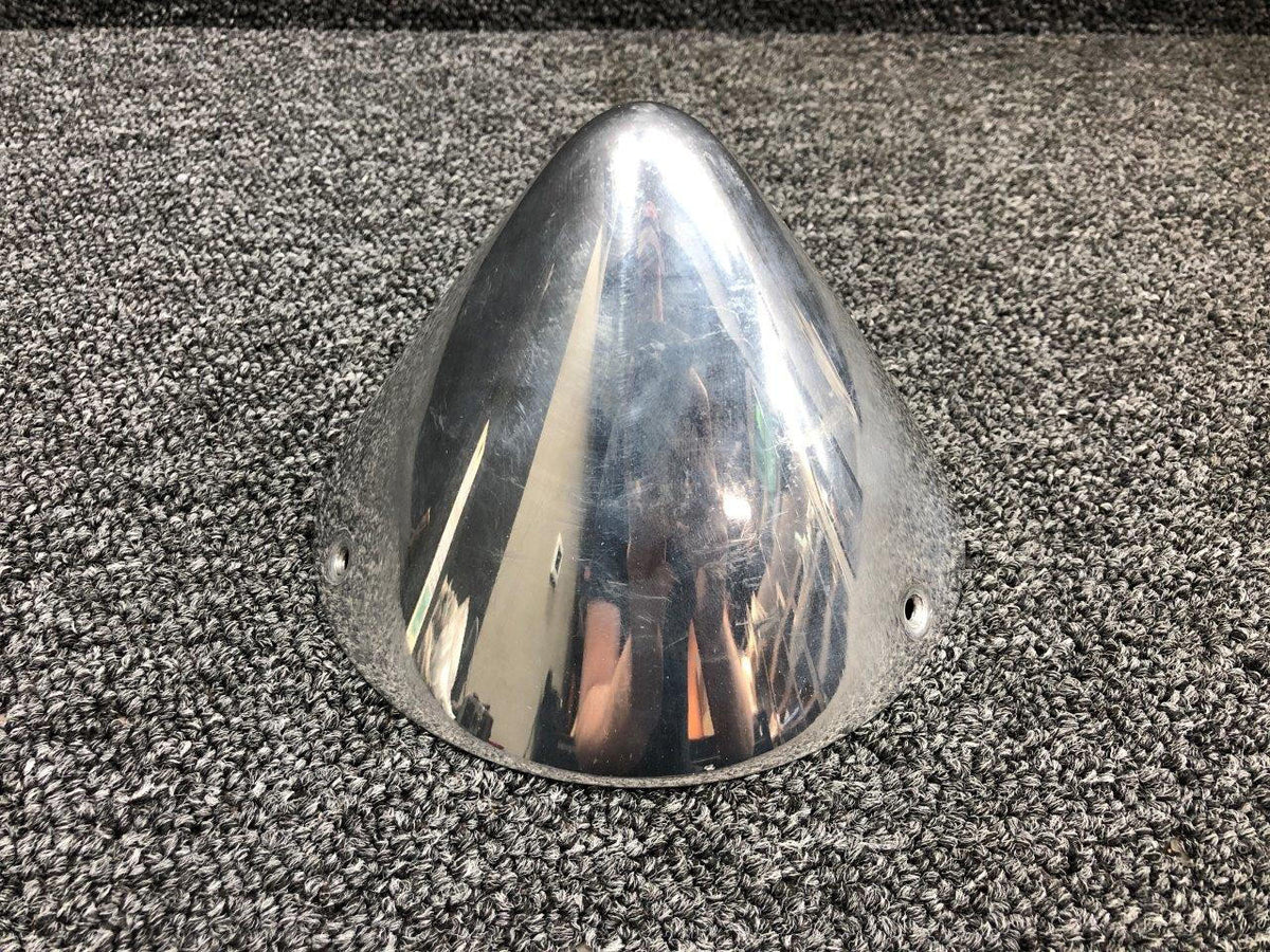 Beechcraft Parts C3278-2P / C3566-1 Beech 95-B55 3 Blade Propeller Spinner W/ Bulkhead & Cap