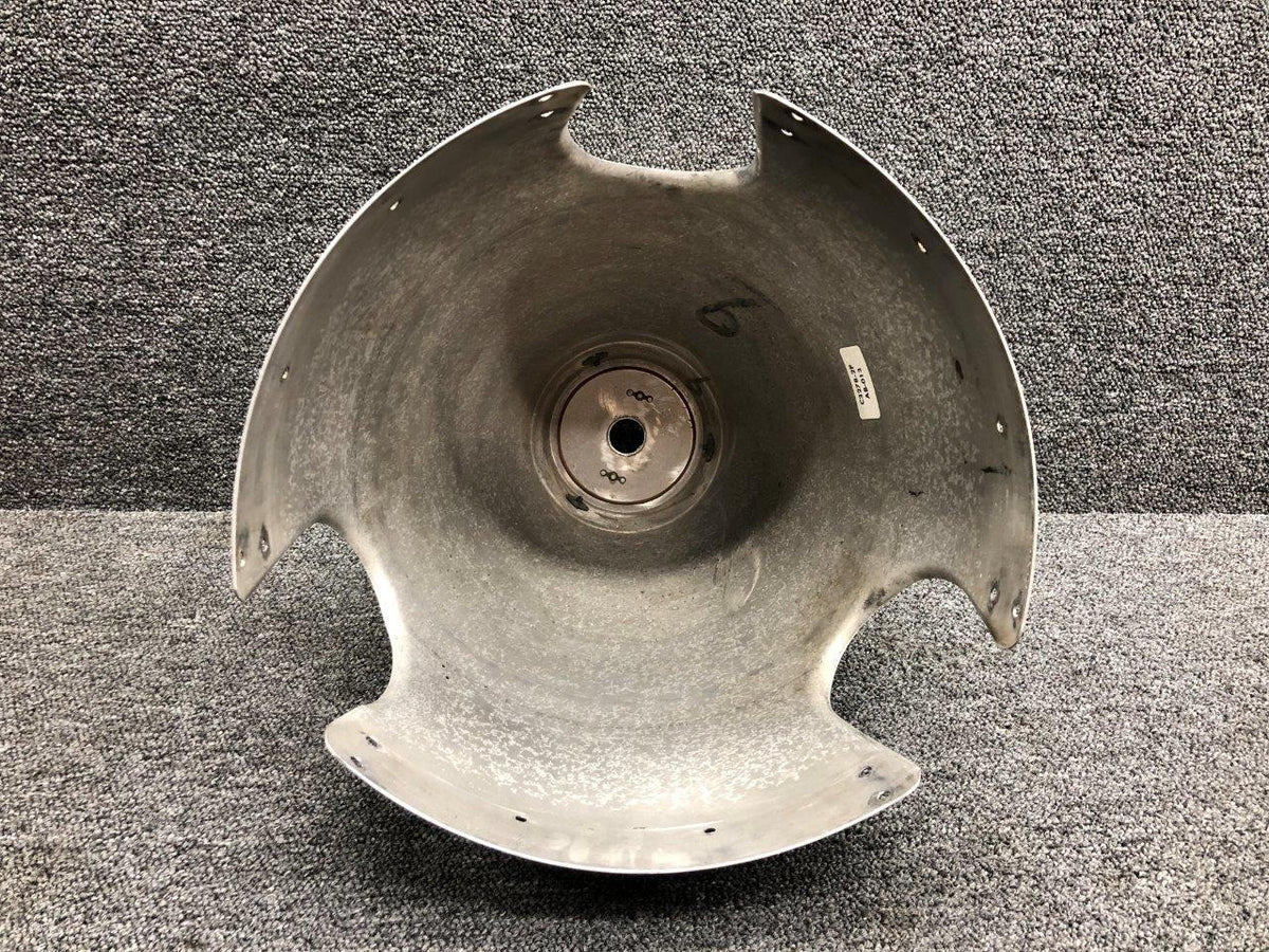 Beechcraft Parts C3278-2P / C3566-1 Beech 95-B55 3 Blade Propeller Spinner W/ Bulkhead & Cap