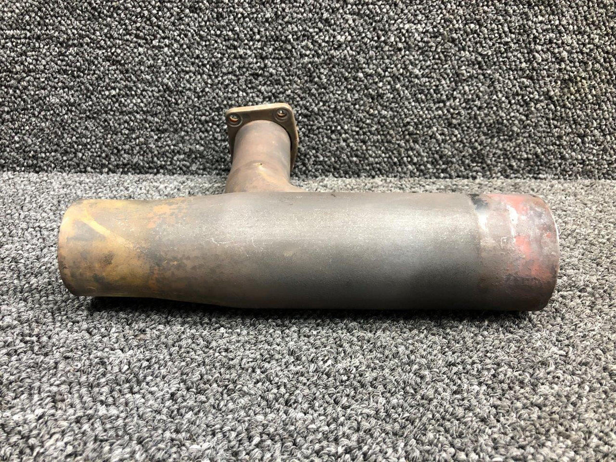 Continental Motors  96-950002-7 Continental IO-550-E Exhaust Riser Center LH #4 (Probe Hole)