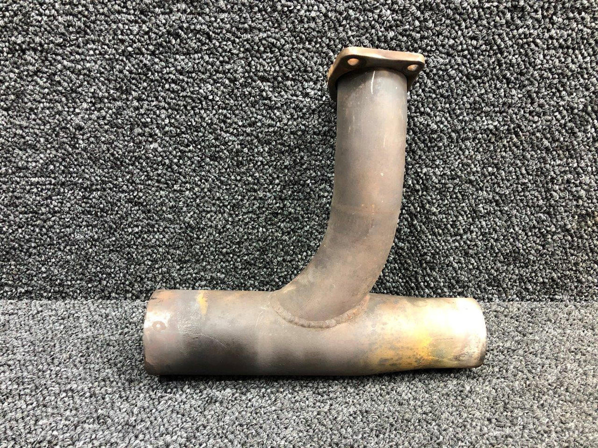Continental Motors  96-950002-7 Continental IO-550-E Exhaust Riser Center LH #4 (Probe Hole)