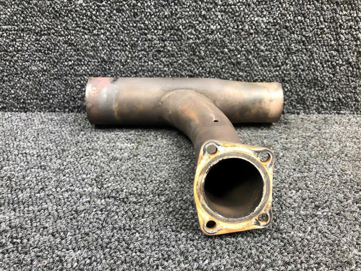 Continental Motors  96-950002-7 Continental IO-550-E Exhaust Riser Center LH #4 (Probe Hole)