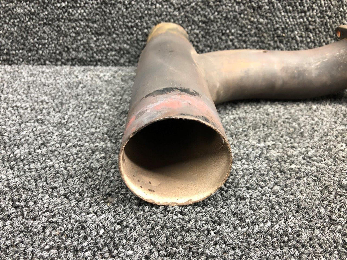 Continental Motors  96-950002-7 Continental IO-550-E Exhaust Riser Center LH #4 (Probe Hole)