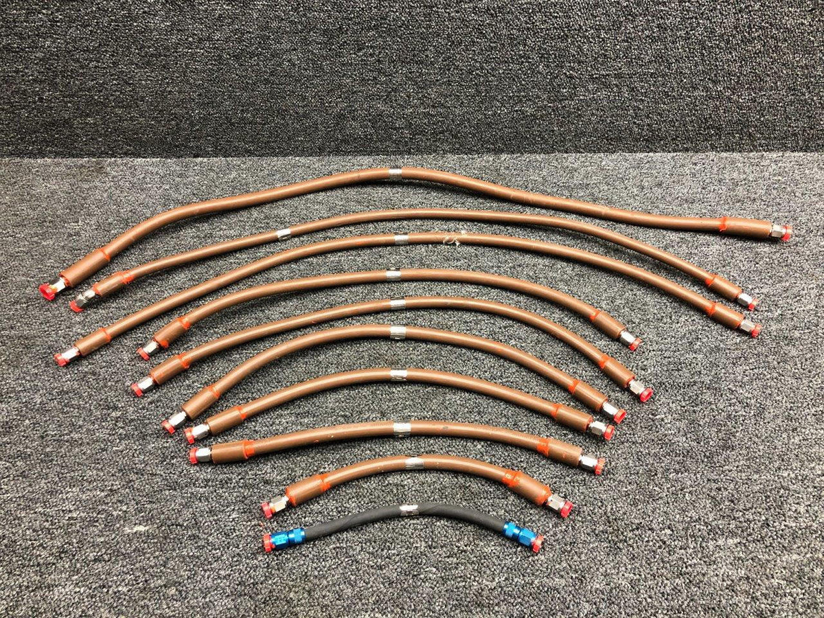 Aeroquip Continental IO-550-E Aeroquip BDL Engine Oil Line Set (LH Engine)