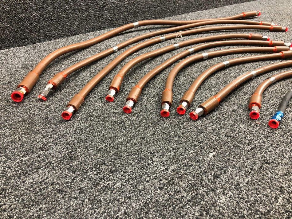 Aeroquip Continental IO-550-E Aeroquip BDL Engine Oil Line Set (LH Engine)