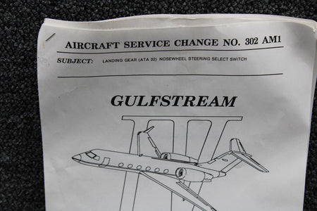 Gulfstream 302AM1 Gulfstream (ATA32) Nose Wheel Steering Select Switch Kit (NOS) (SA)
