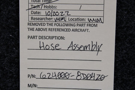 Does Not Apply 624000-8D0470 Hose Assembly (NEW OLD STOCK) (SA)
