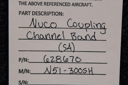 Nuco 628670 Nuco N51-300SH Coupling Channel Band (SA)
