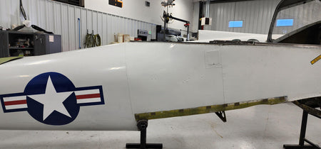 Navion Ryan Navion Fuselage W/ Paperwork, Log Books & Data Tag (Firewall: 145-31005-50)