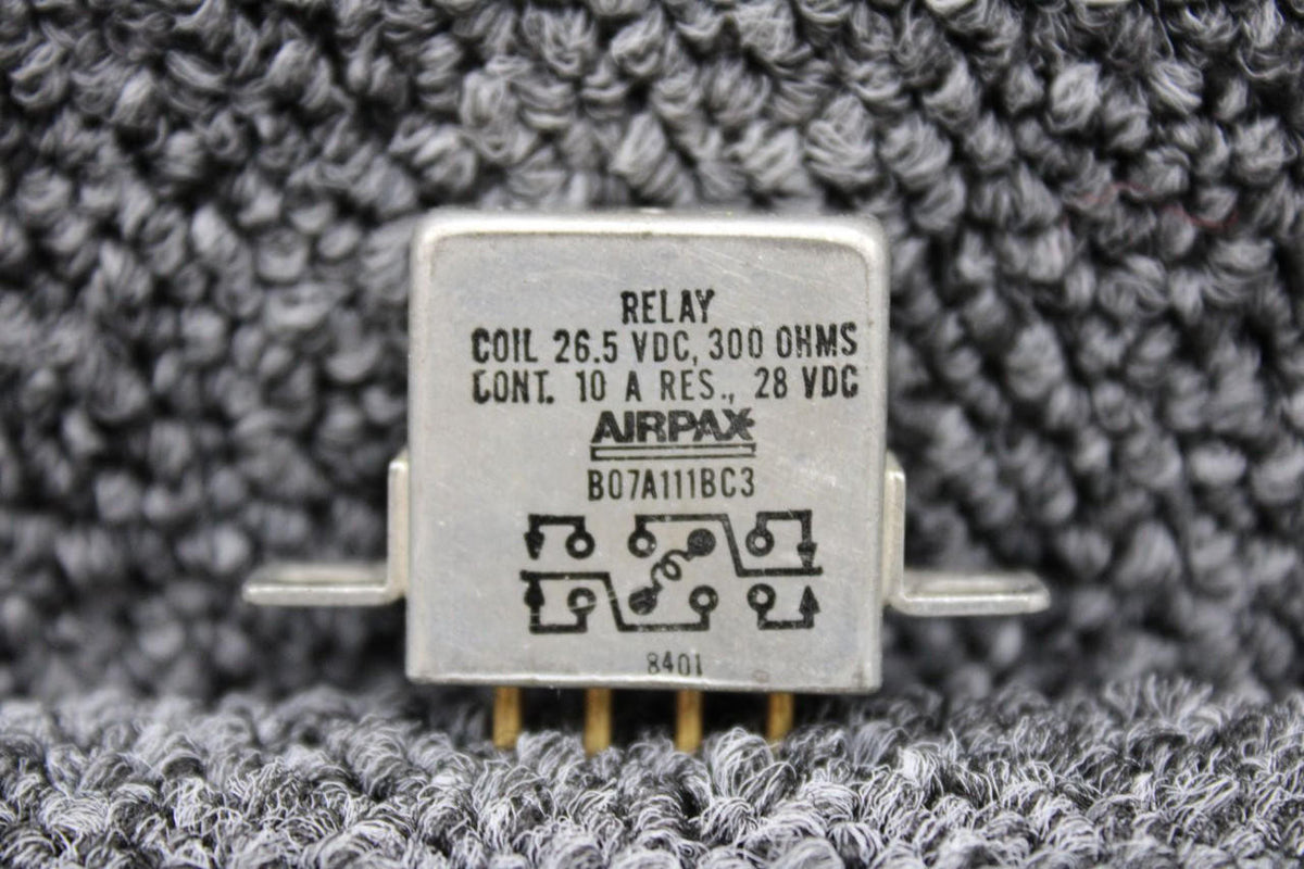 Airpax B07A111BC3 Airpax Relay (Volts: 28, Amps: 10) (SA)