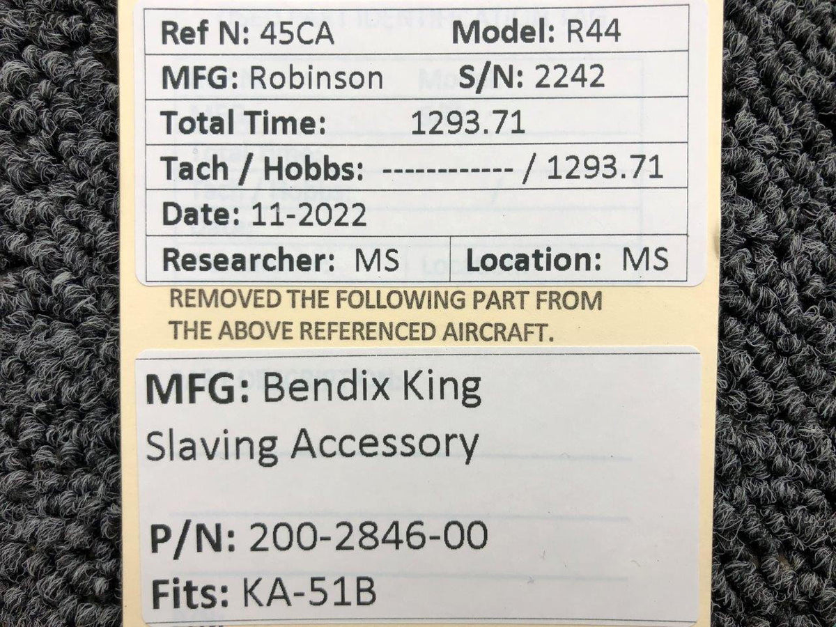 Bendix King 200-2846-00 Bendix King Slaving Accessory