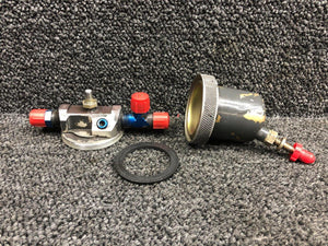 A666-1 Robinson R44 Fuel Gascolator Assembly