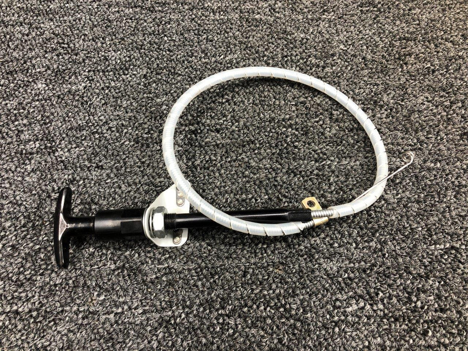 C522-5 Robinson R44 Cab Air Vent Cable Assembly (Length: 24-3/4")