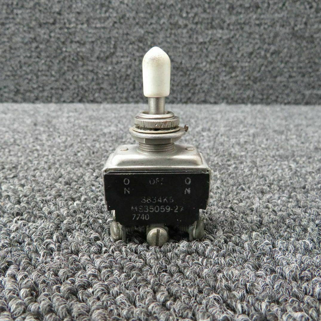 MS35059-27 Cessna 310R Primer Switch (Volts: 28) BAS Part Sales | Airplane Parts