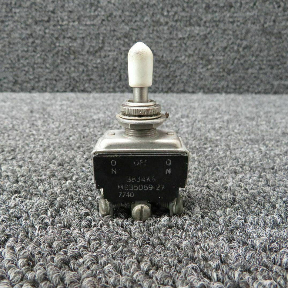 MS35059-27 Cessna 310R Primer Switch (Volts: 28) BAS Part Sales | Airplane Parts