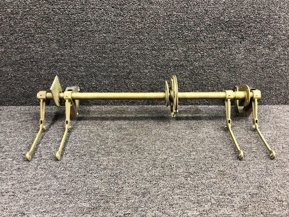 5015014-4, 5115264-1 Cessna 421C Elevator Torque Tube w Rods, Arms, and Weights