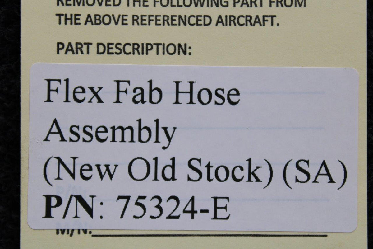 Flexfab 75324-E Flex Fab Hose Assembly (NEW OLD STOCK) (SA)
