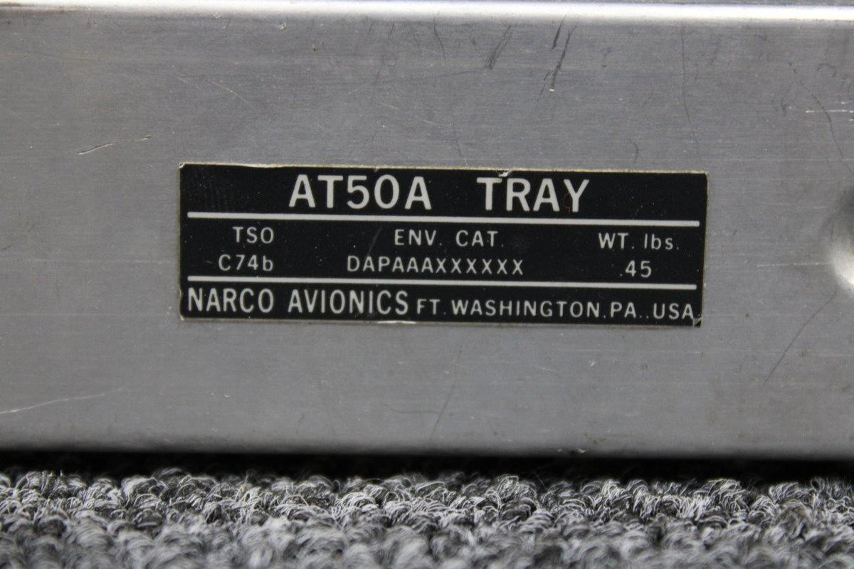 Narco 56282-102 Narco AT50A Transponder Mounting Tray (SA)
