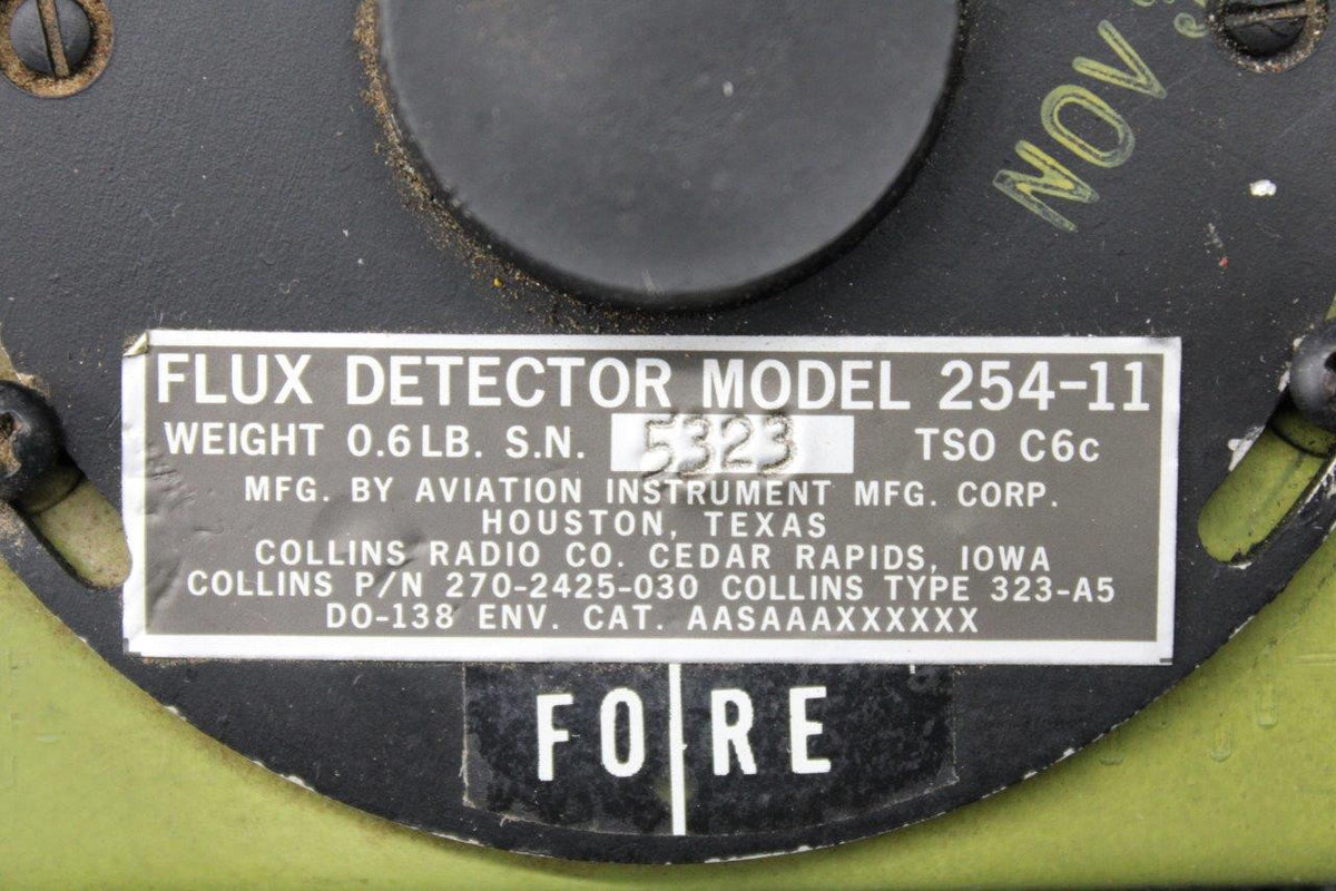 Collins 270-2425-030 Collins 254-11 Flux Detector (SA)
