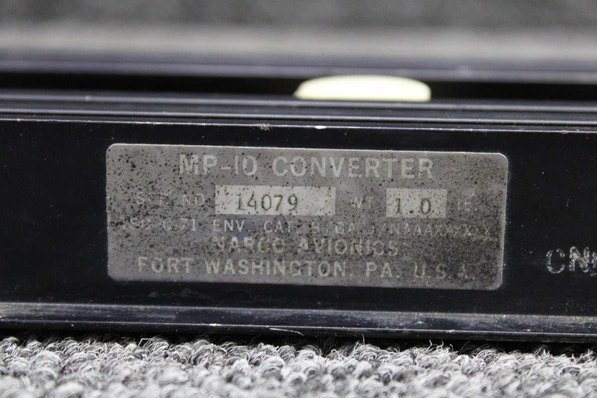 Narco MP-10 Narco Avionics Converter (SA)