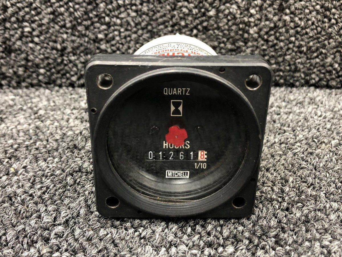Mitchell / Quartz Hour Meter Indicator (Hours: 1261.8)