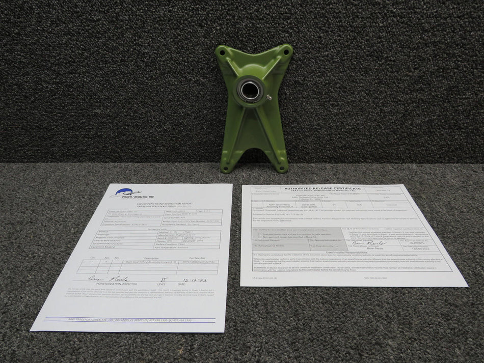 Piper Aircraft Parts 20757-000 (C: 20756) Piper PA24-250 Trunnion Fitting LH FWD W/ 8130 & PAI-PT-1