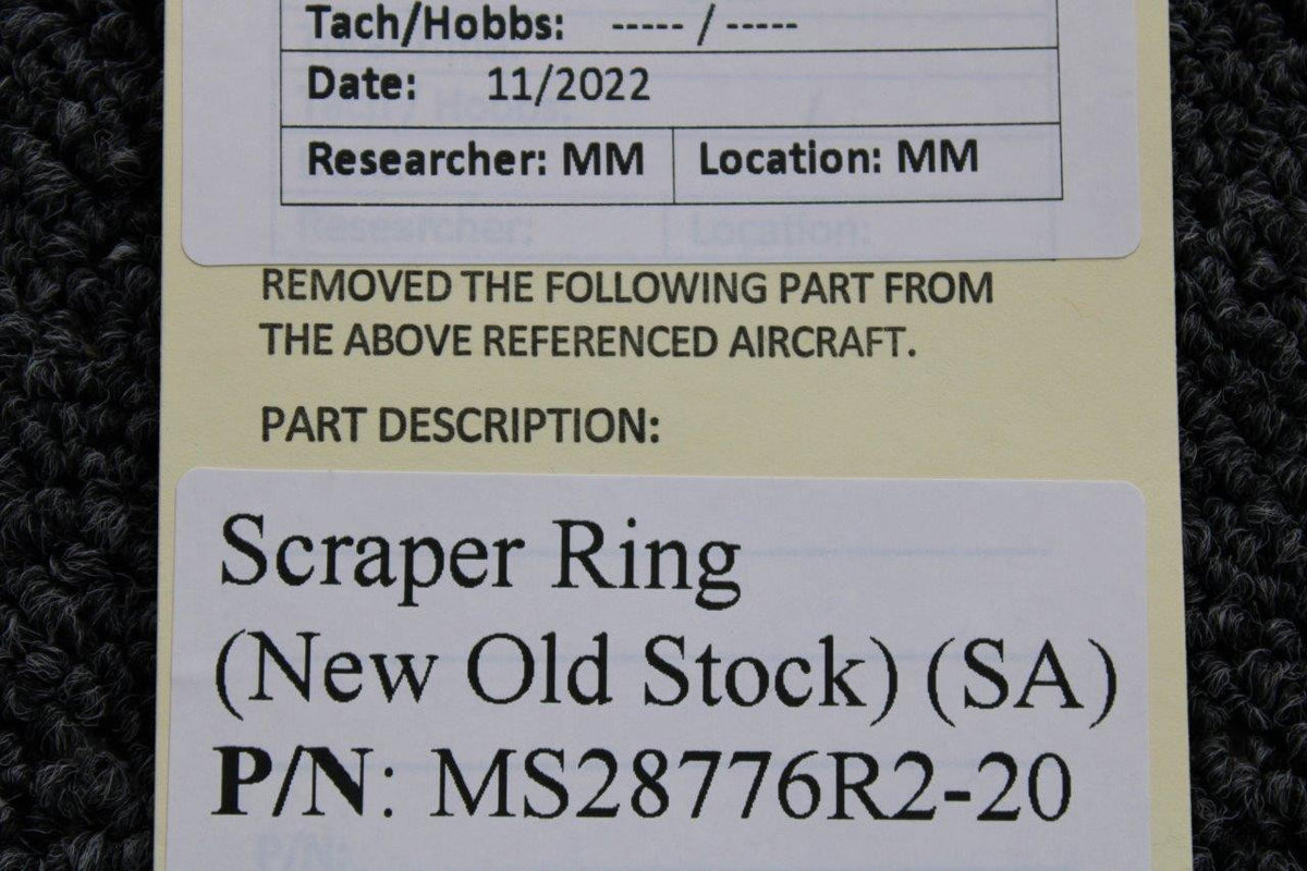 Does Not Apply MS28776R2-20 Scraper Ring (NEW OLD STOCK) (SA)