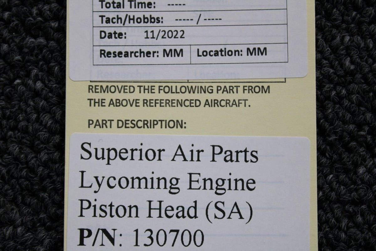 Superior Air Parts 130700 Lycoming / Superior Air Parts Engine Piston (SA)