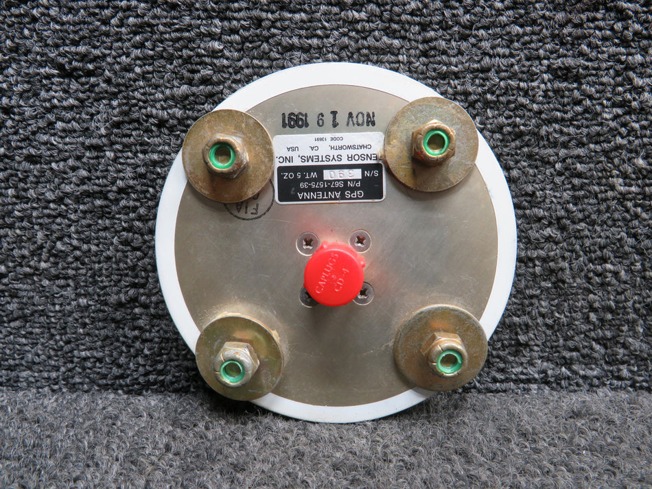 S67-1575-39 (Alt: 870-0028) Sensor Systems GPS Antenna