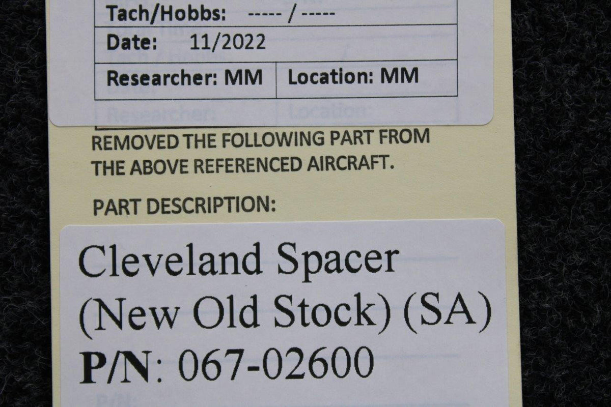 Cleveland 067-02600 Cleveland Spacer (NEW OLD STOCK) (SA)