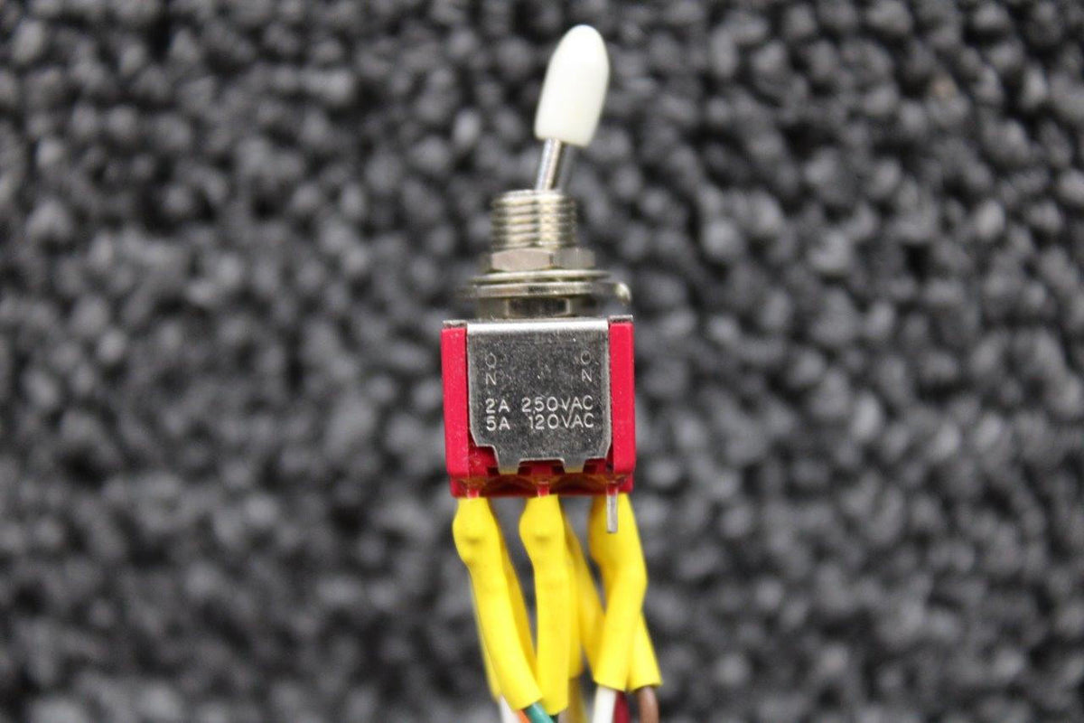 C and K 7401 C&K Toggle Switch Assembly (Volts: 120/250, Amps: 2/5) (NEW OLD STOCK) (SA)