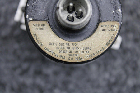 Weston 135640 Weston Cylinder Head Temperature Indicator (SA)