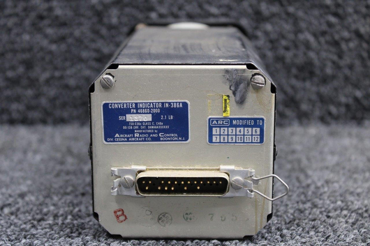 ARC 46845-2000 ARC VOR / LOC / Glideslope Converter Indicator (SA)