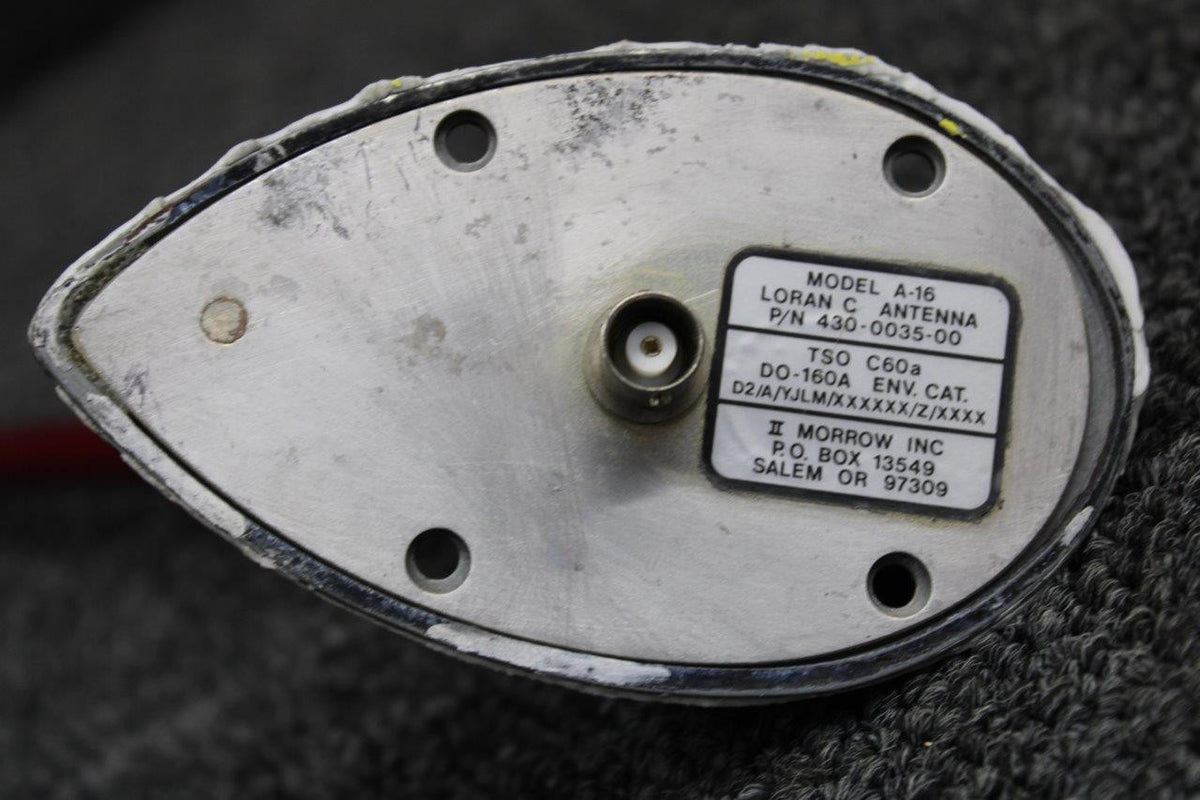 Morrow Inc. 430-0035-00 Morrow A-16 Loran C Antenna (SA)