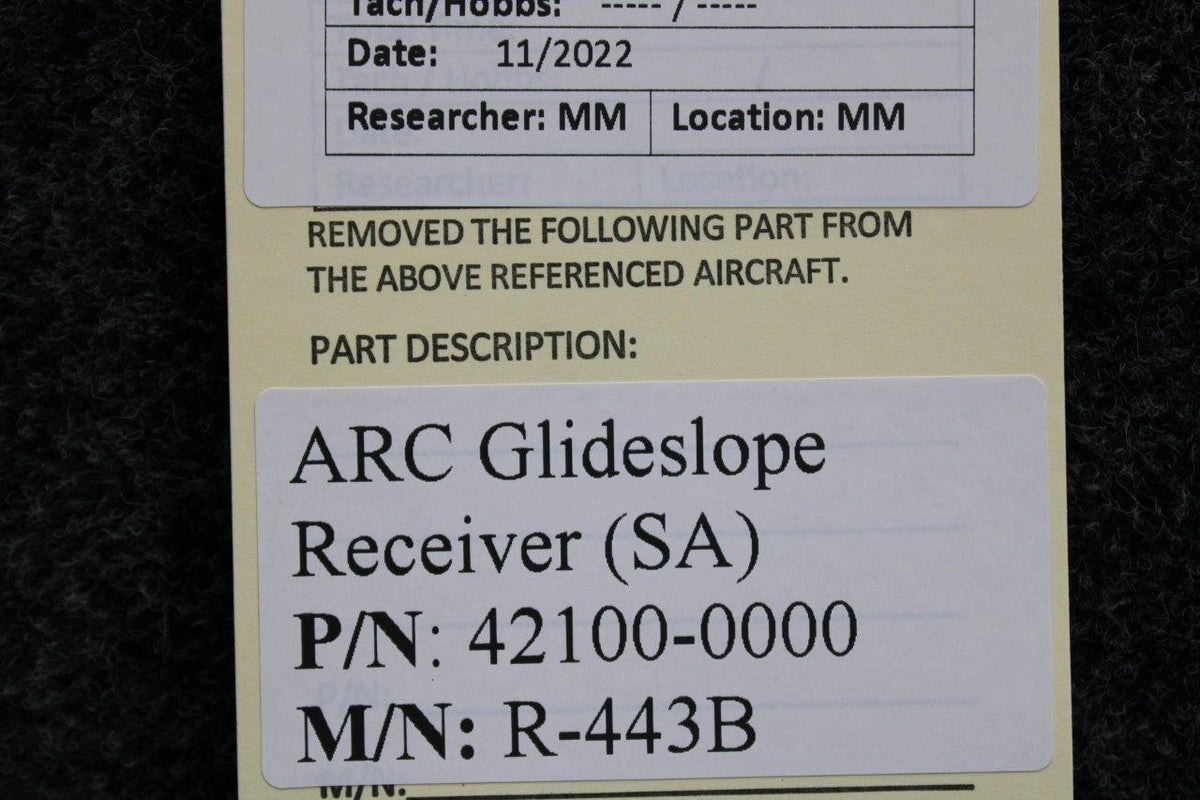 ARC 42100-0000 ARC R-443B Glideslope Receiver (SA)