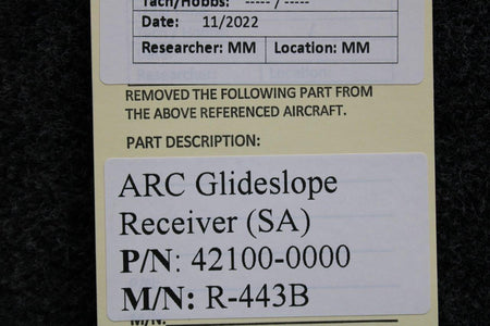 ARC 42100-0000 ARC R-443B Glideslope Receiver (SA)