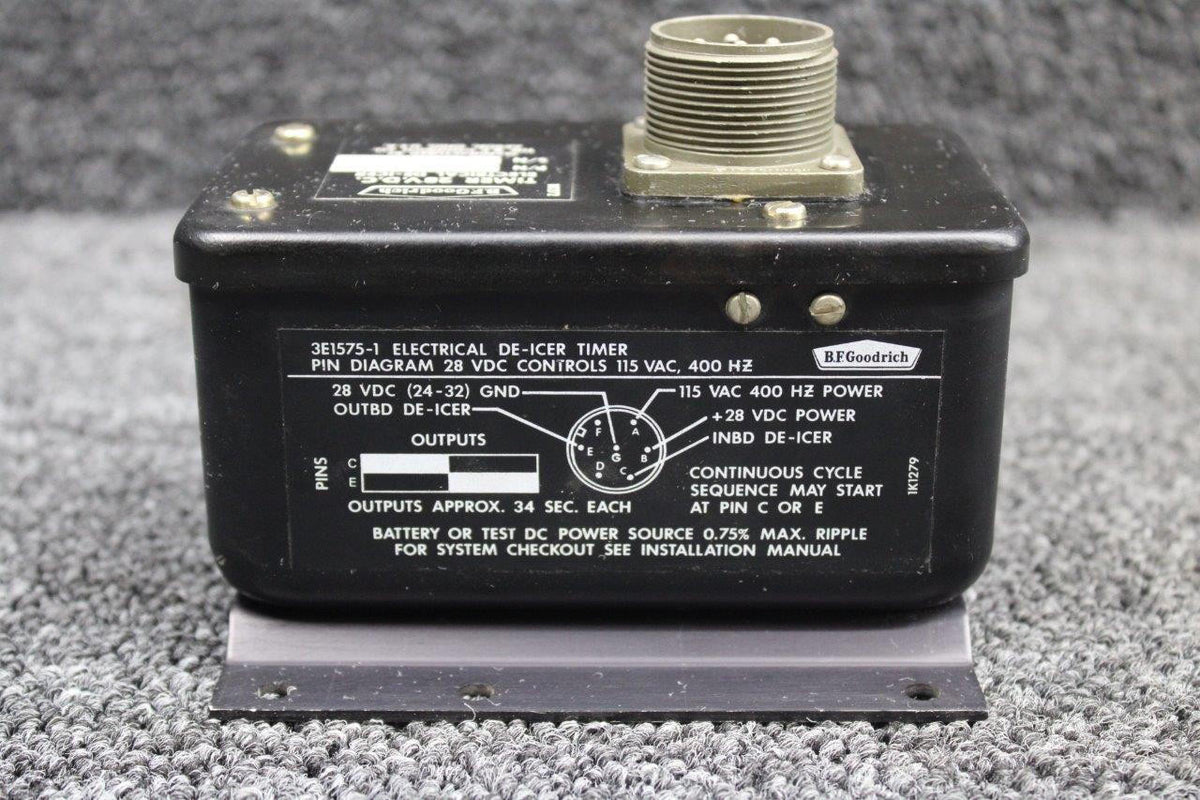 BF Goodrich  3E1575-1 B.F. Goodrich Electrical De-Ice Timer (Volts: 28) (SA)