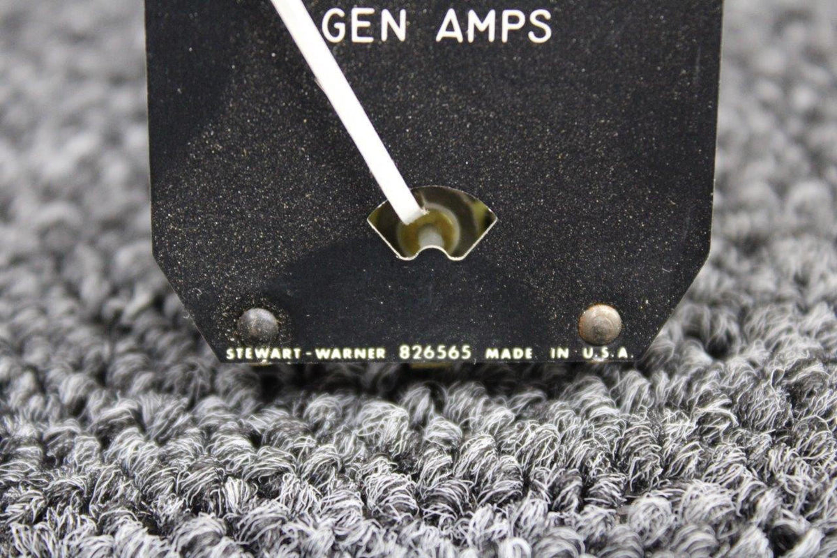 Stewart-Warner 826565 Stewart-Warner Generator Amps Ammeter Indicator (NEW OLD STOCK) (SA)