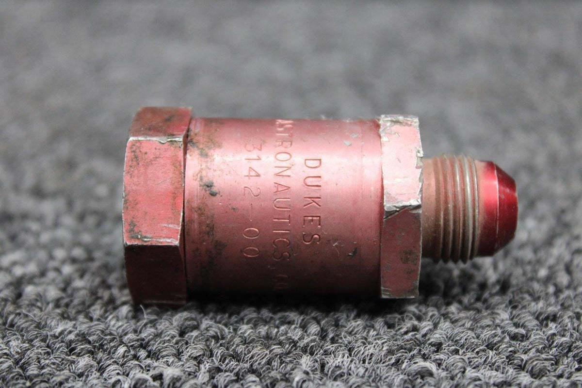 Dukes 3142-00 (USE: S2360-1) Dukes Fuel Check Valve Assembly (SA)